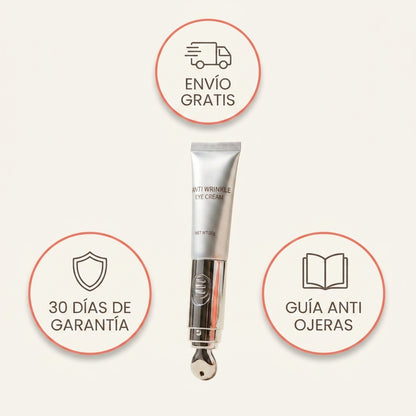 La crema con la guia anti ojeras de regalo, envio gratis y 30 dias de garantia