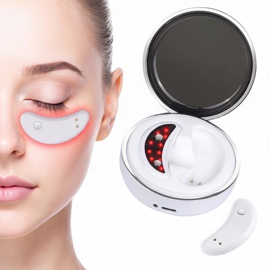 Parches de luz roja para bolsas en los ojos y ojeras